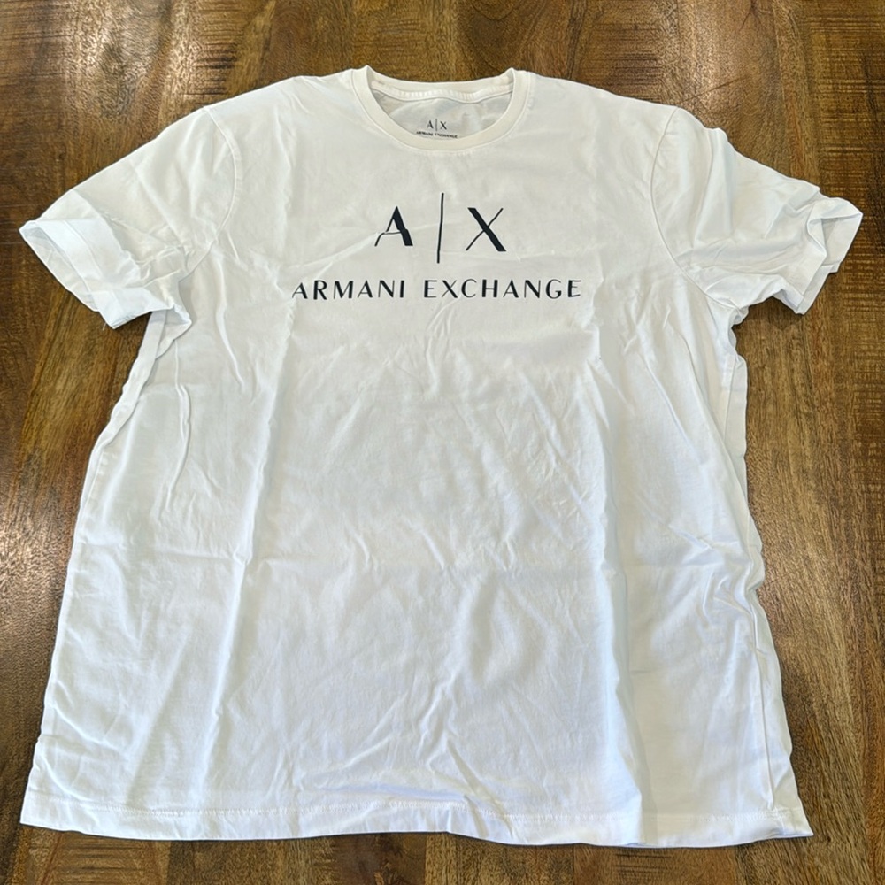 Armani Exchange Men's Graphic-Print Logo T-Shirt